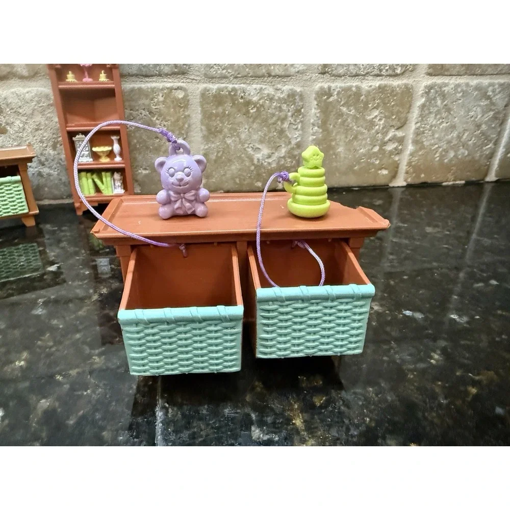 Fisher Price Loving Family Dollhouse Deluxe Decor Living Room Lot 2005